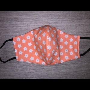 Face Mask- Flower Peach